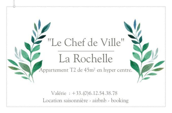 Superbe T2 De 45M² En Hyper Centre Apartment La Rochelle  Bagian luar foto